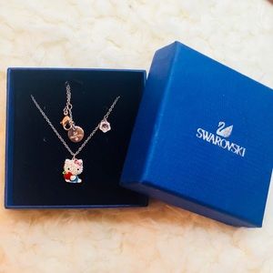 BRAND NEW HELLO KITTY Swarovski pendant
